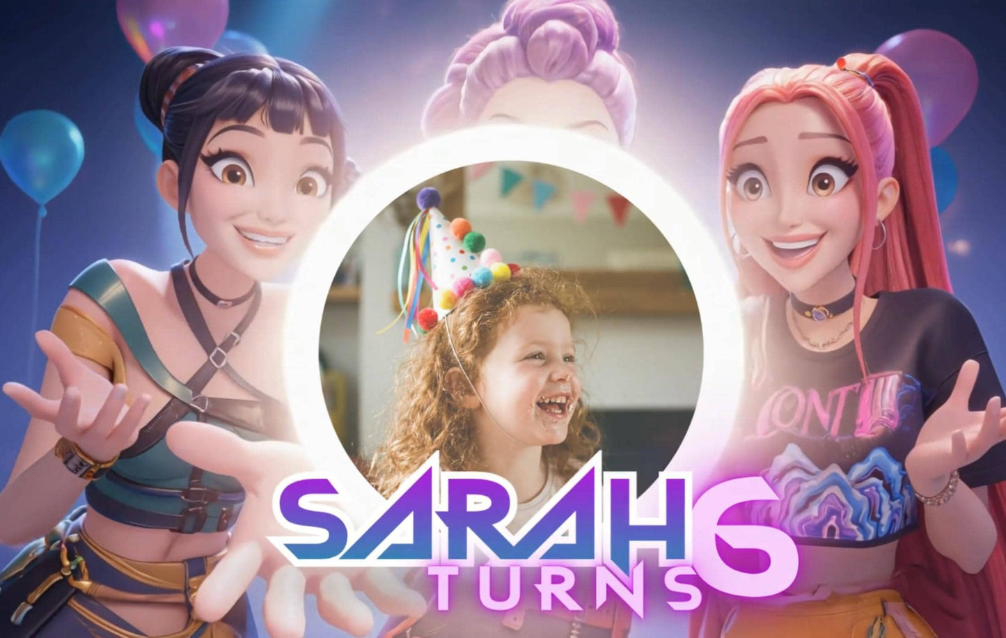 K-pop Demon Hunters Personalized Birthday Video | Custom Animated Gift for Kids