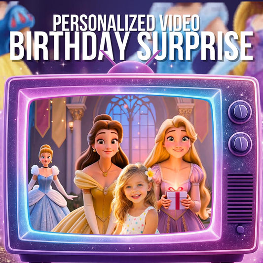 Personalized Princess Birthday Video Message for Kids | Custom Fairy Tale Wish