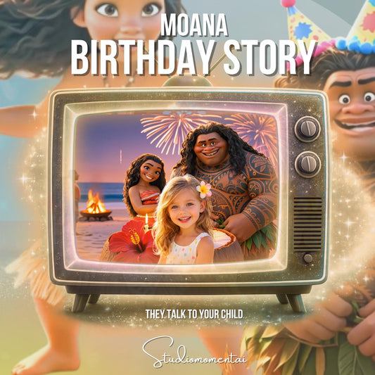 Moana Birthday Video gift for child