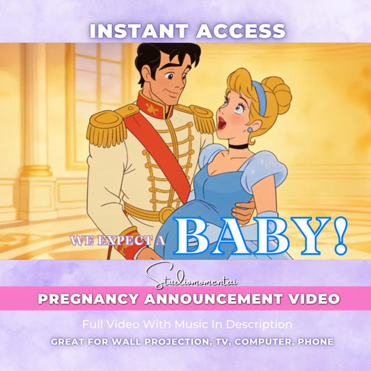 Cinderella Princess Baby Reveal