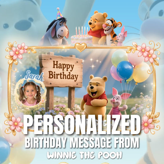 Winnie the Pooh Birthday Video wishes