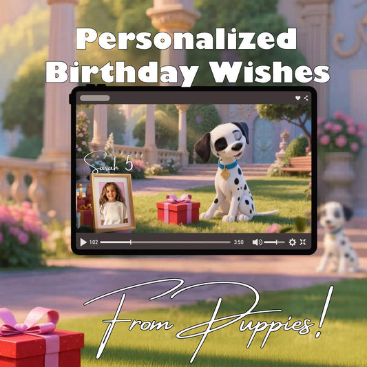 101 Dalmatians Birthday Video Wishes
