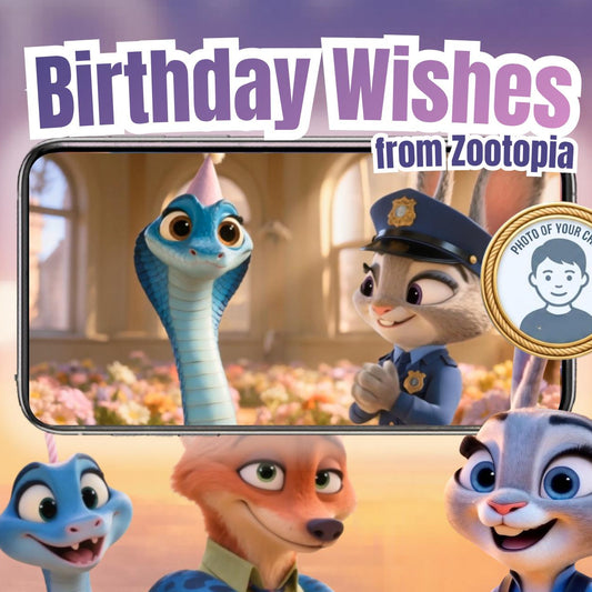 Zootopia Birthday Wishes Video